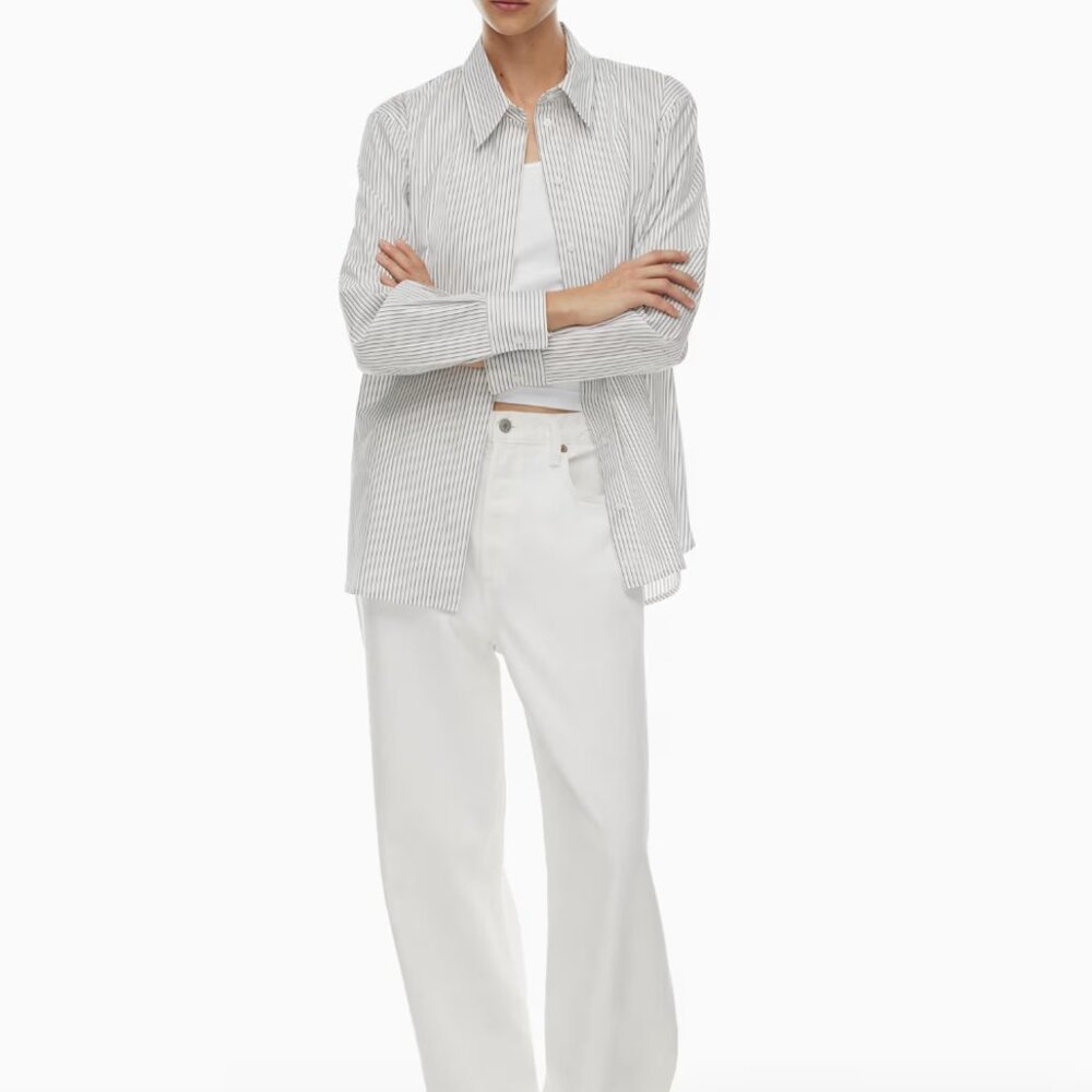 Babaton New Essential Relaxed Poplin Shirt